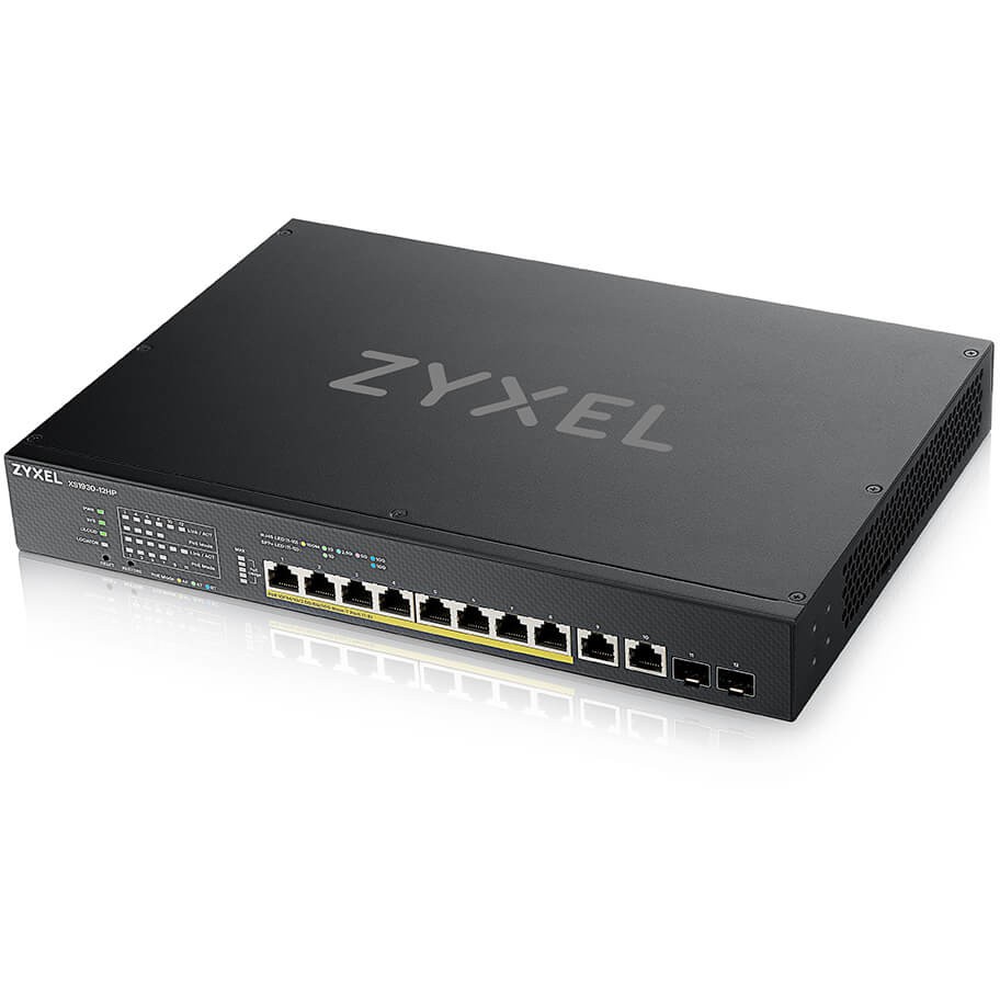 Zyxel Switch 12x GE XS1930-12HP Multi GB Switch POE++ 19