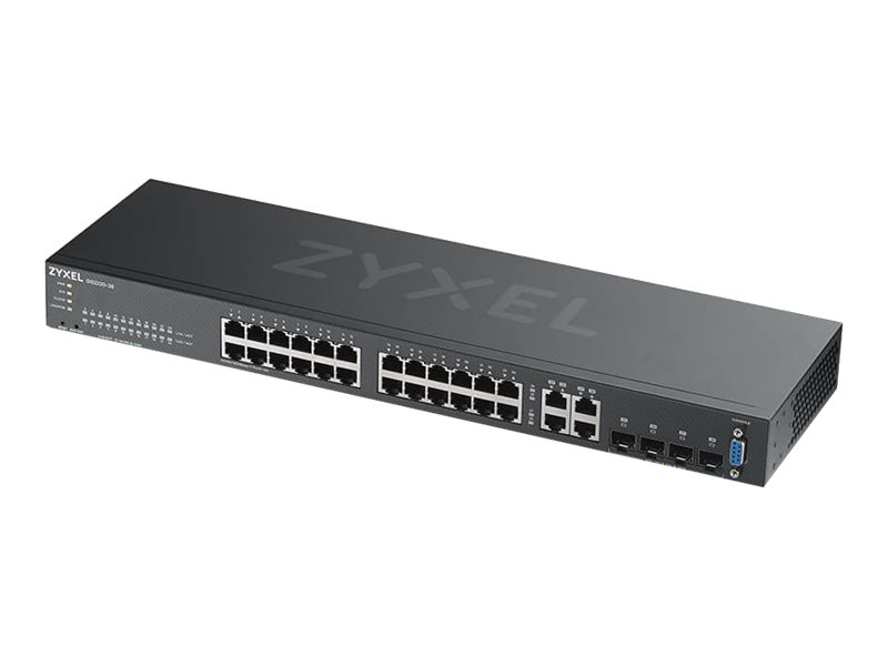 Zyxel Switch 28x GE GS2220-28 24 Port + 4x SFP/Rj45