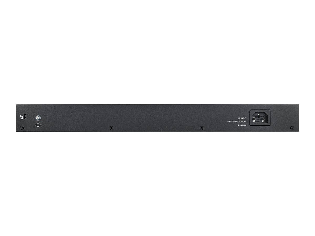Zyxel Switch 24x GE GS1900-24HP V2 rackmount 170Watt Managed