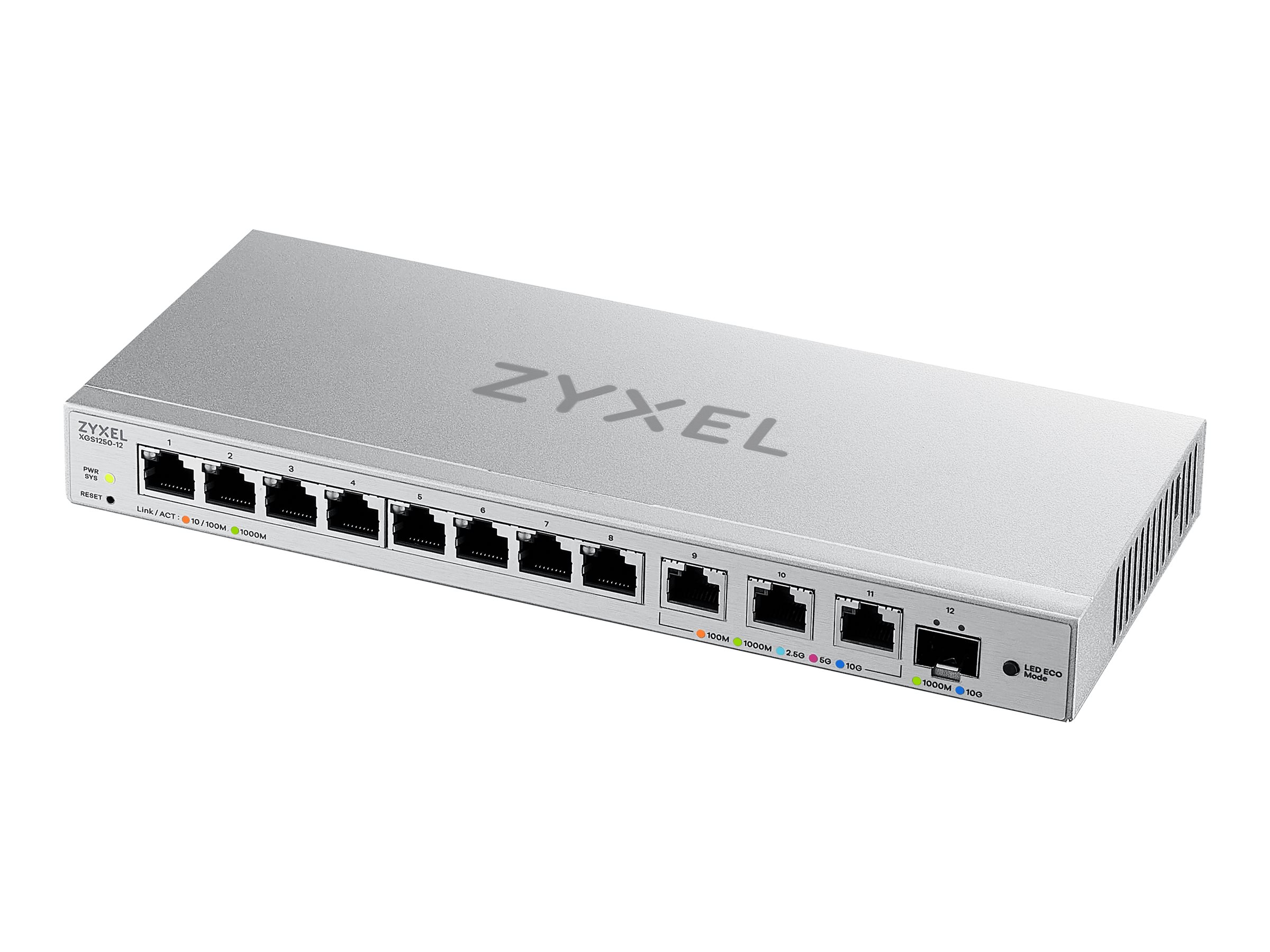 Zyxel XGS1250-12 12-Port Smart Managed MultiGig Switch