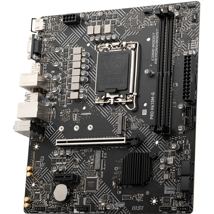 MSI PRO H610M-G motherboard
