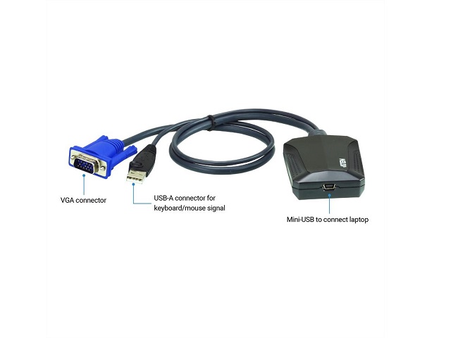 ATEN CV211 Laptop USB Konsolen Adapter