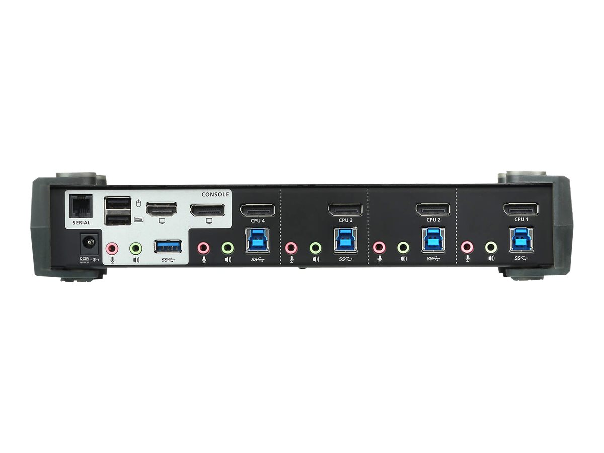 ATEN CS1924M 4-Port USB 3.0 4K DisplayPort MST KVM Switch