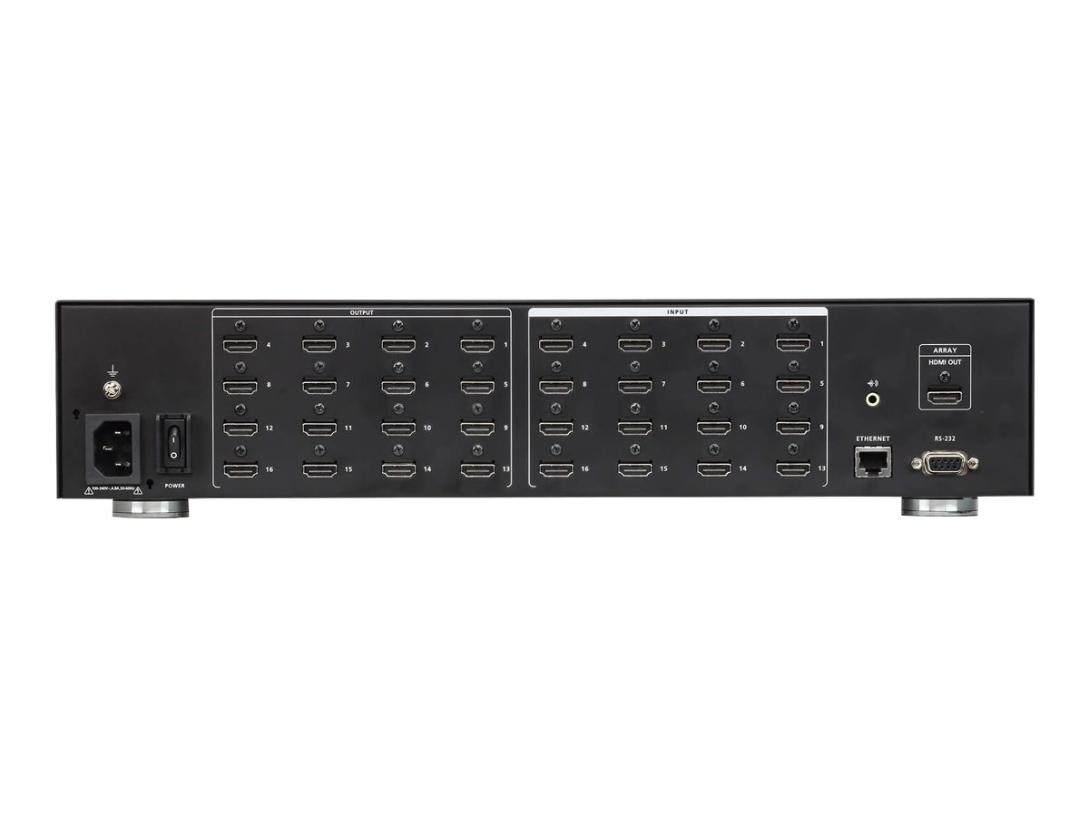 ATEN VM51616H 16x16 HDMI Matrix Switch mit Skalierfunktion und Videowall