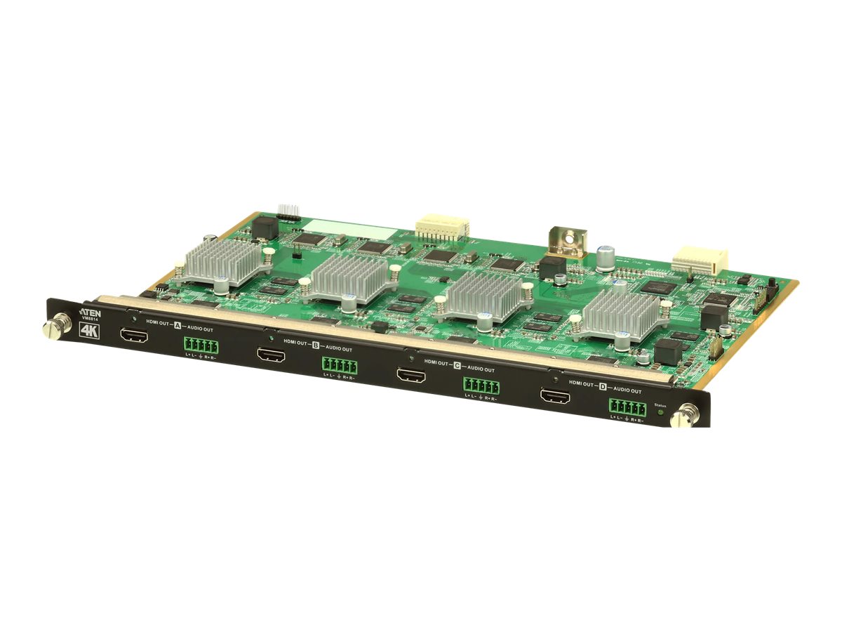 ATEN VM8814 4-Port 4K HDMI Ausgabekarte mit Skalierer