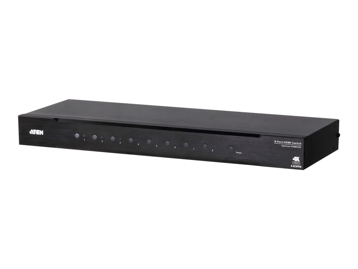 ATEN VS0801HB HDMI Switch mit 8 Ports True 4K