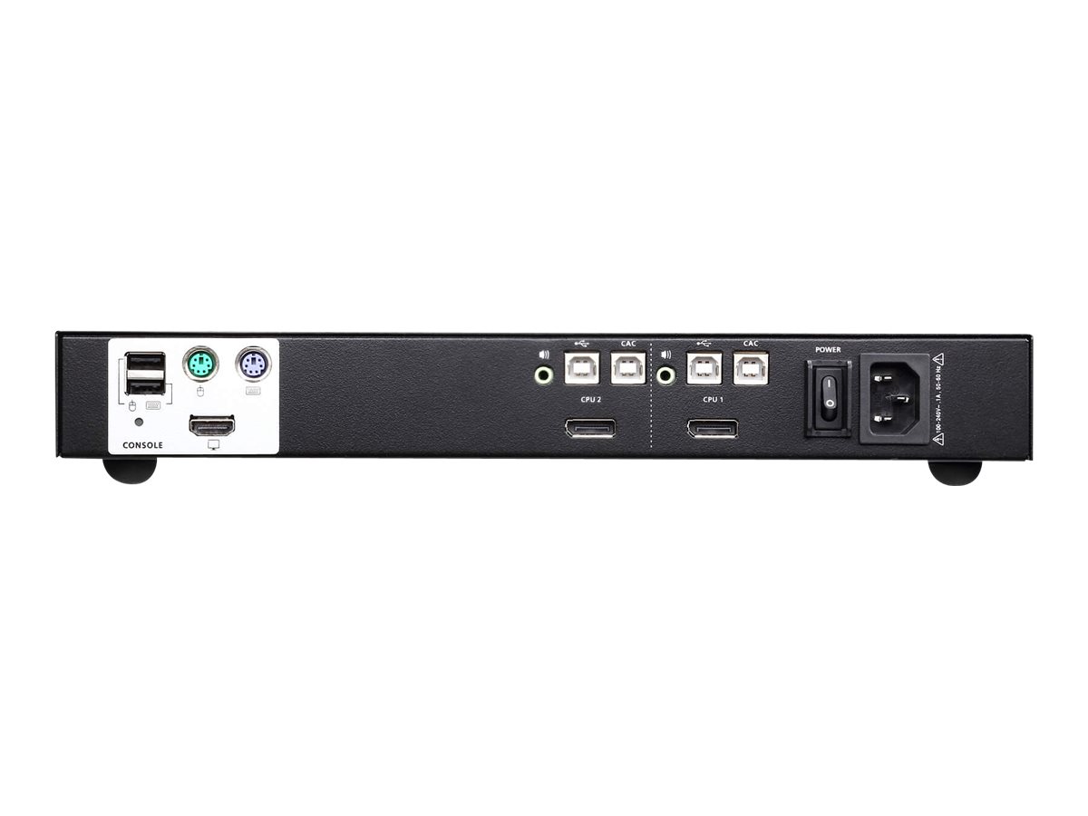 ATEN CS1182DP 2-Port USB DisplayPort Secure KVM Switch