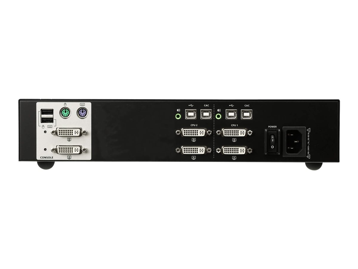 ATEN CS1142D 2-Port USB DVI Dual Display Secure KVM