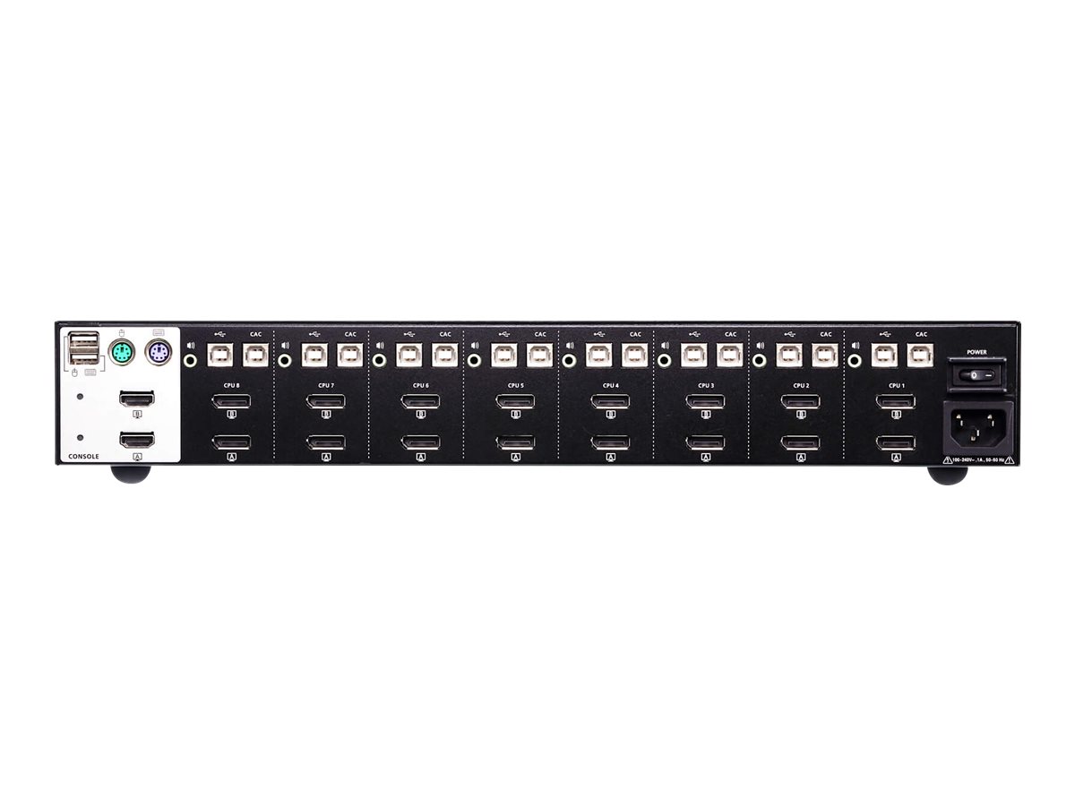ATEN CS1148DP 8-Port USB DisplayPort Dual Display Secure KVM