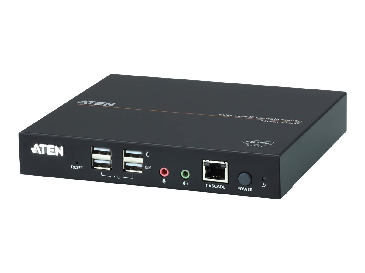 ATEN KA8288 Dual HDMI KVM Konsolenstation over IP