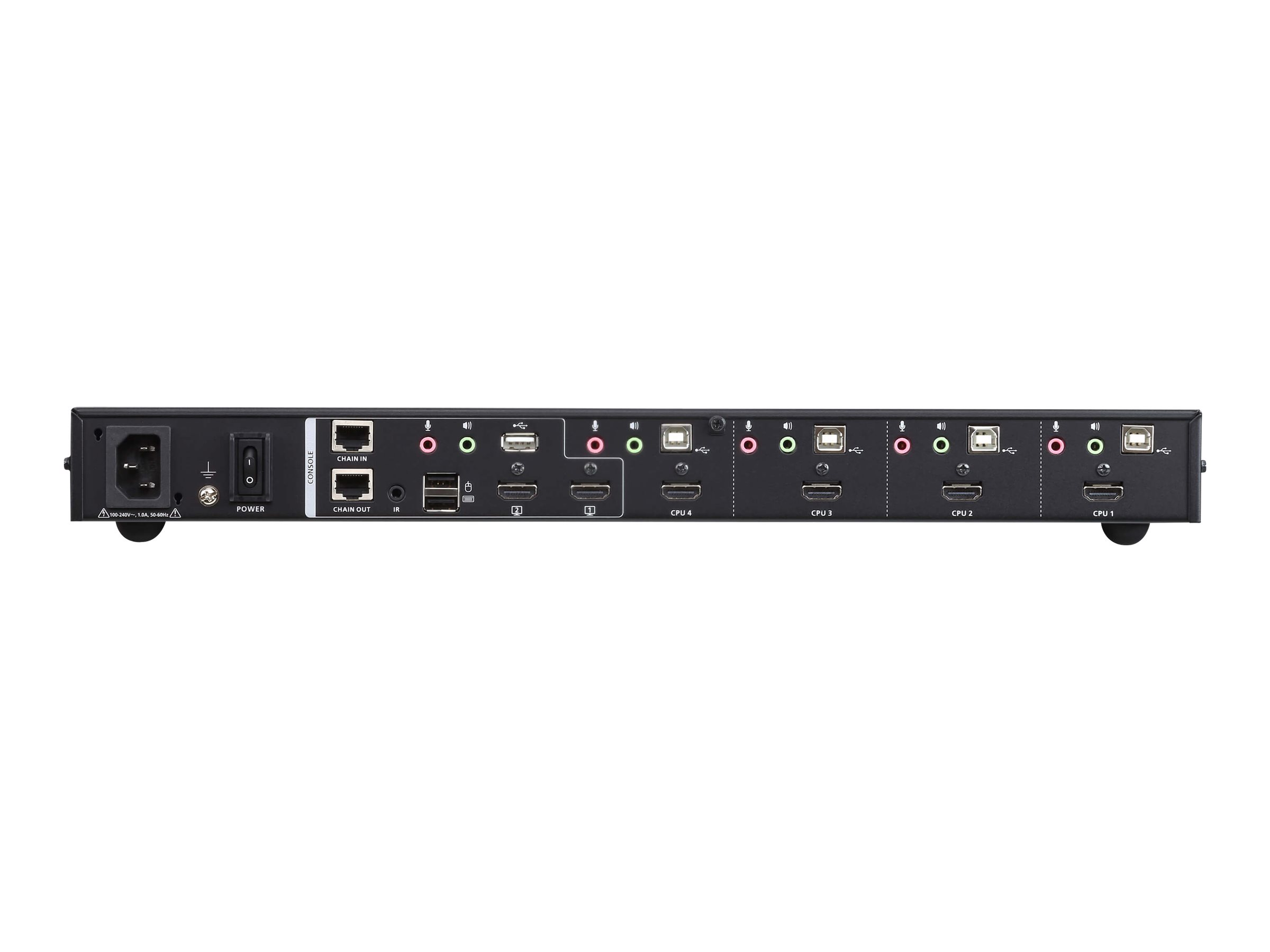 ATEN CM1284 4-Port USB HDMI Multi-View KVMP Switch