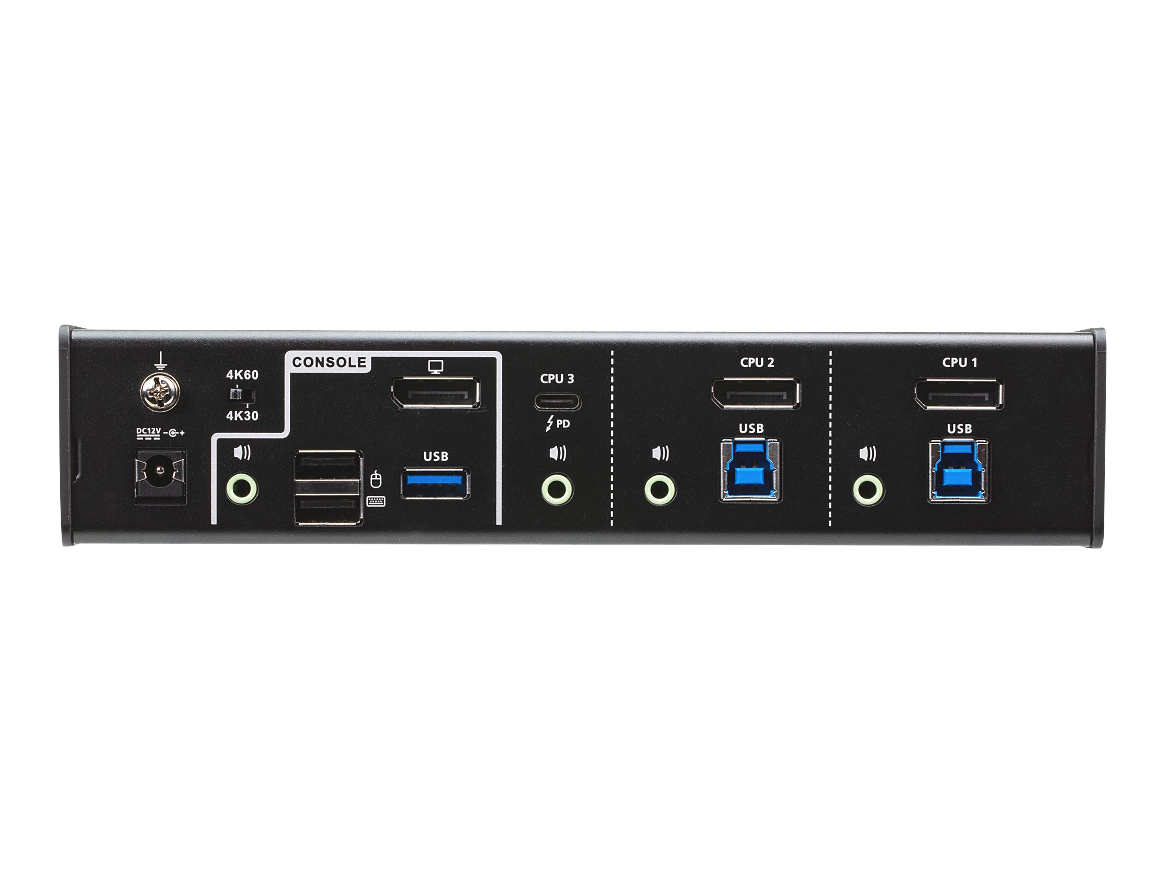 ATEN CS1953 3-Port USB-C DisplayPort Hybrid KVM