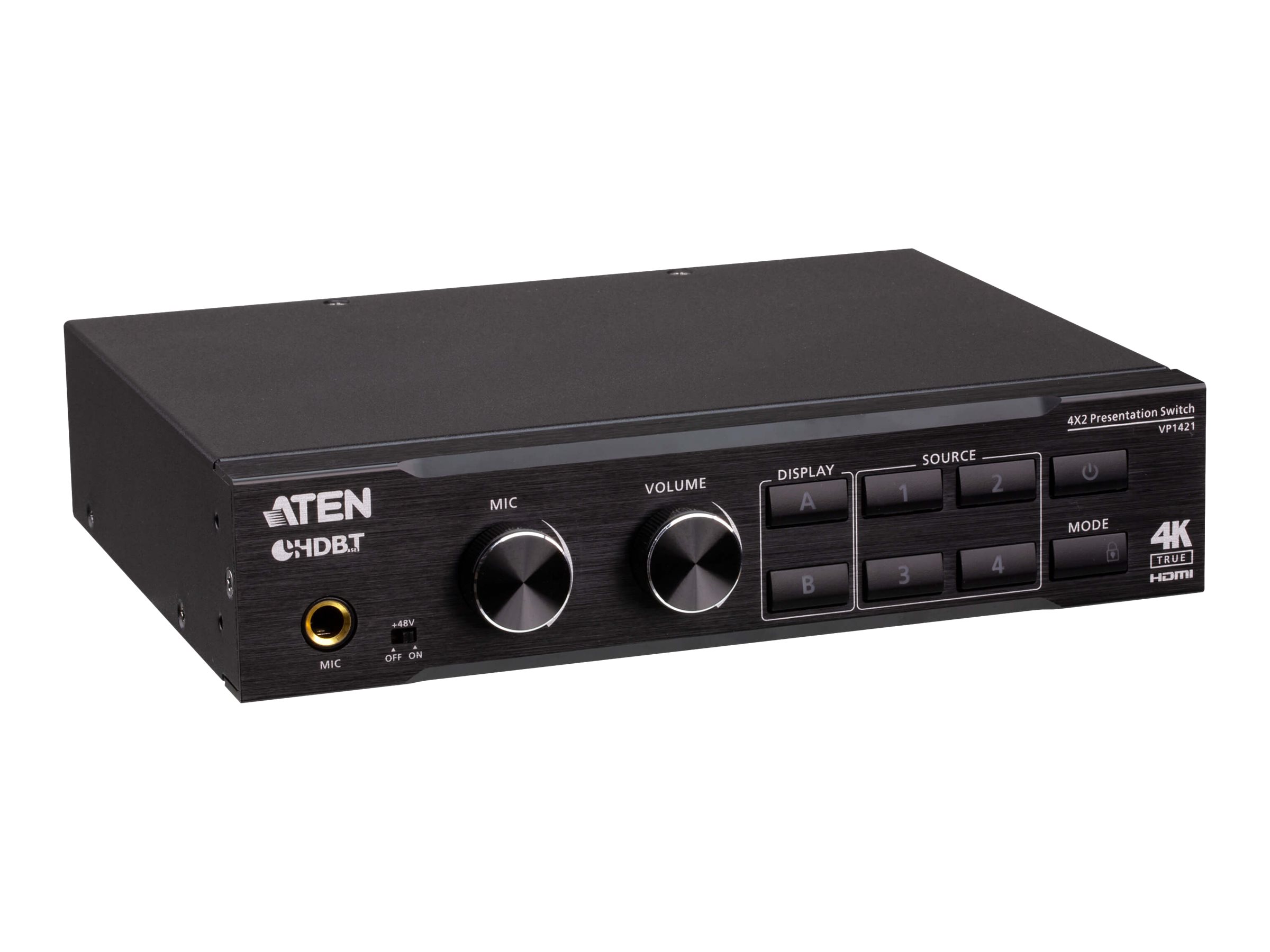 ATEN VP1421 4 x 2 True 4K Präsentation Matrix Switch