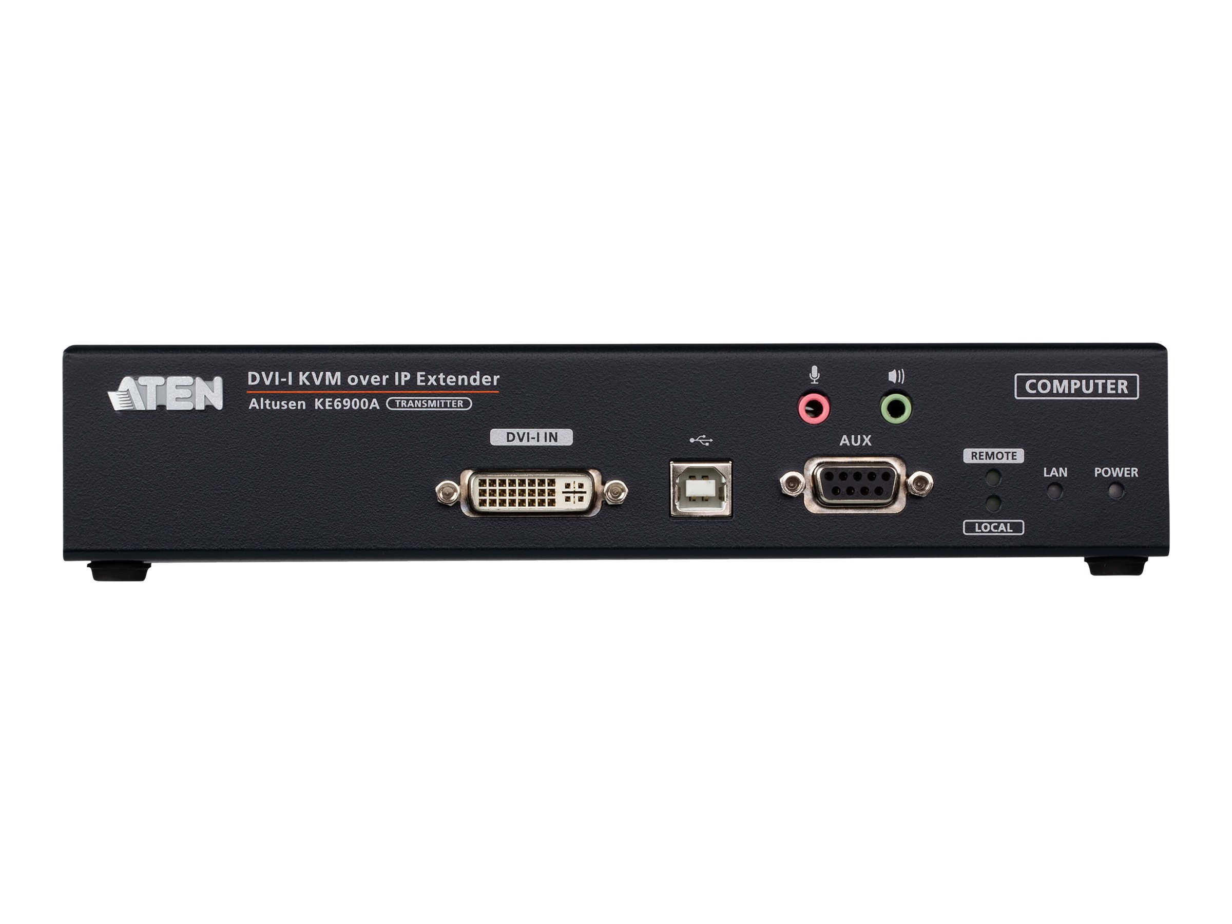 ATEN KE6900AT Full HD DVI KVM Over IP Extender Transmitter
