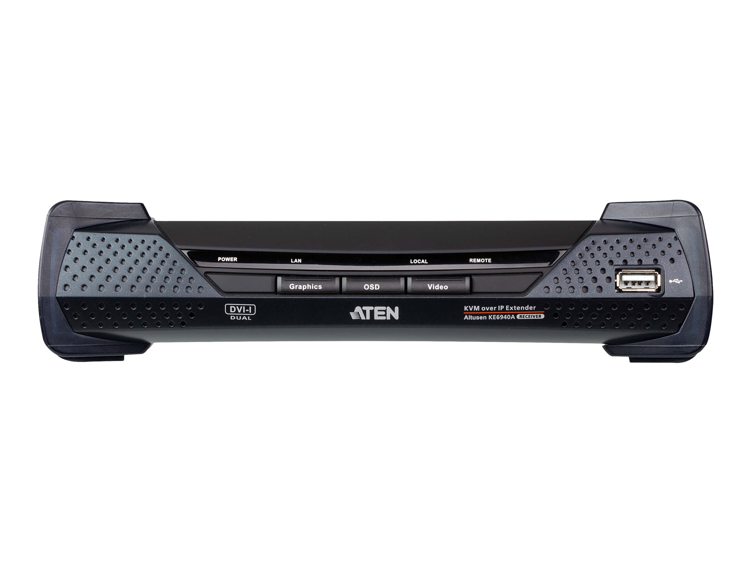 ATEN KE6940AR DVI KVM Over IP Extender nur Empfänger