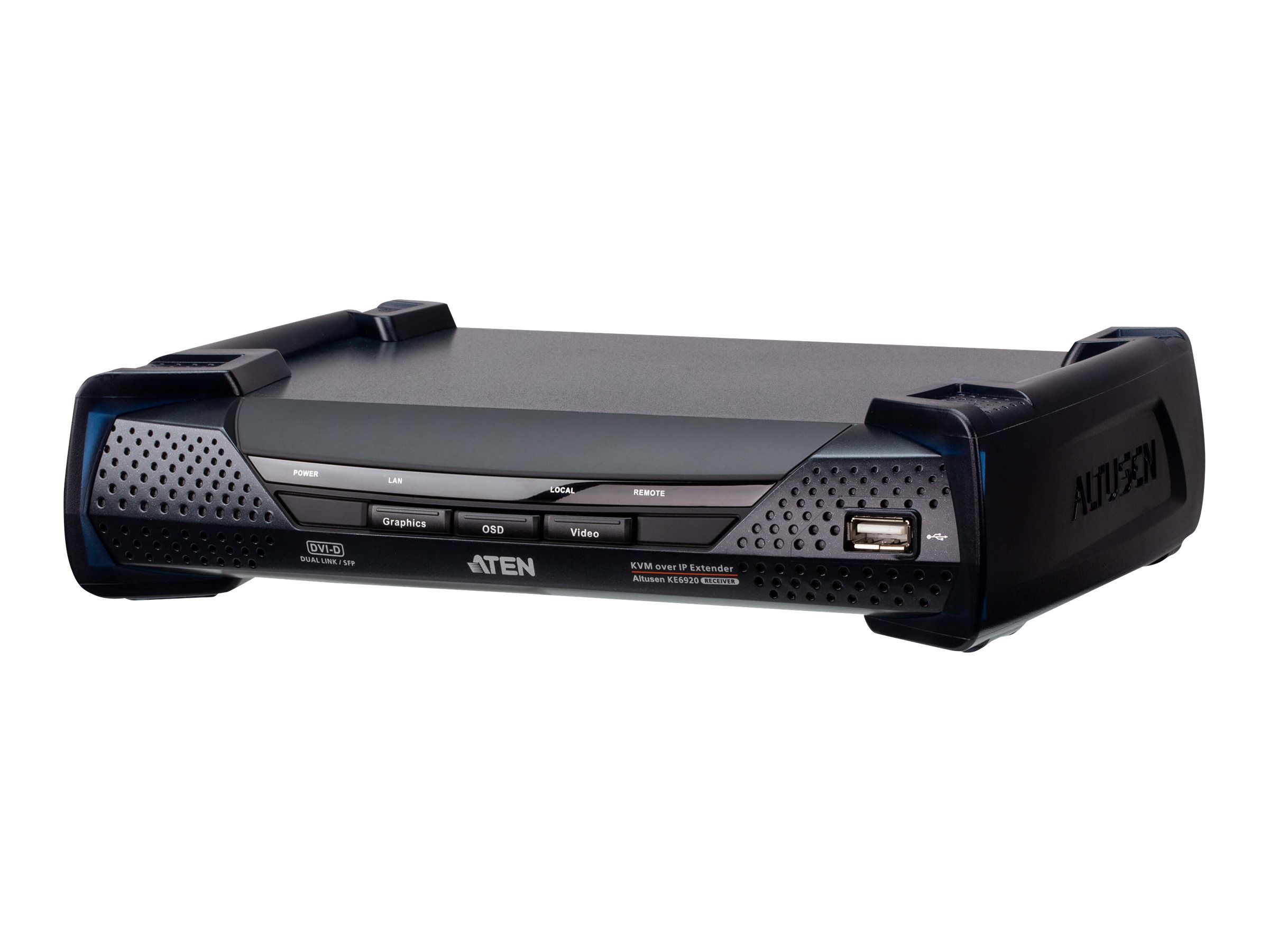 ATEN KE6920R 2K DVI-D Dual Link KVM Over IP Empfänger mit SFP