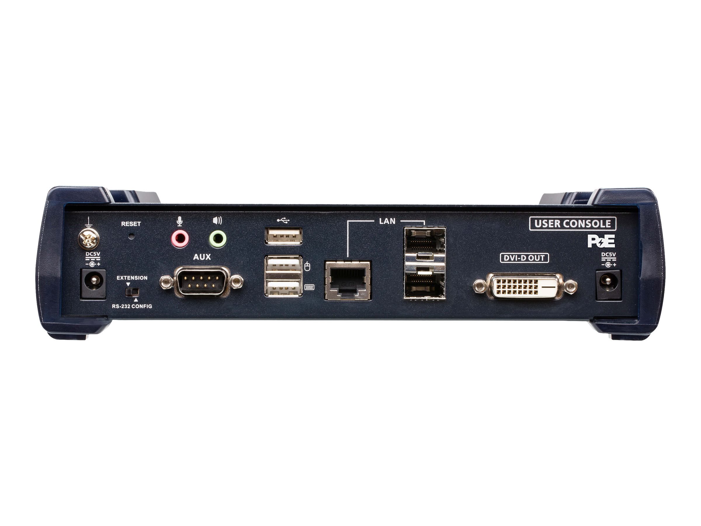 ATEN KE6922R 2K DVI-D Dual Link KVM Over IP Empfänger mit SFP und PoE