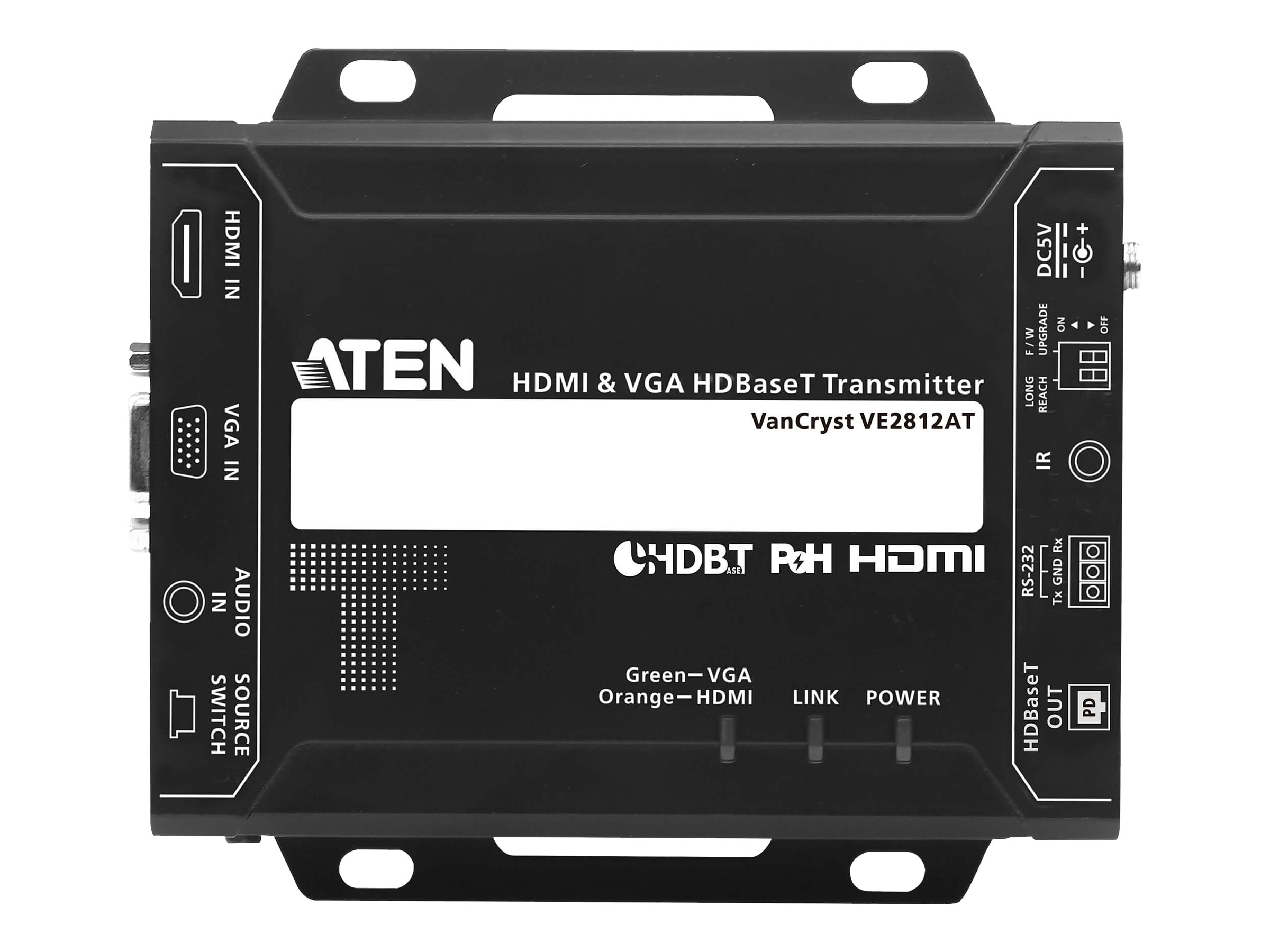ATEN VE2812AT HDMI &, VGA HDBaseT Transmitter mit POH