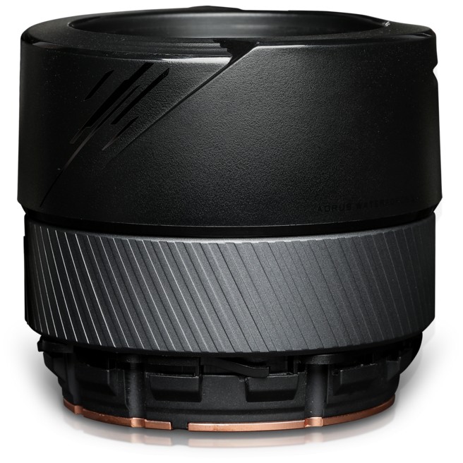 K Cooler GIGABYTE AORUS WATERFORCE X 240 All-in-one Liquid Cooler with Circular LCD Display Black