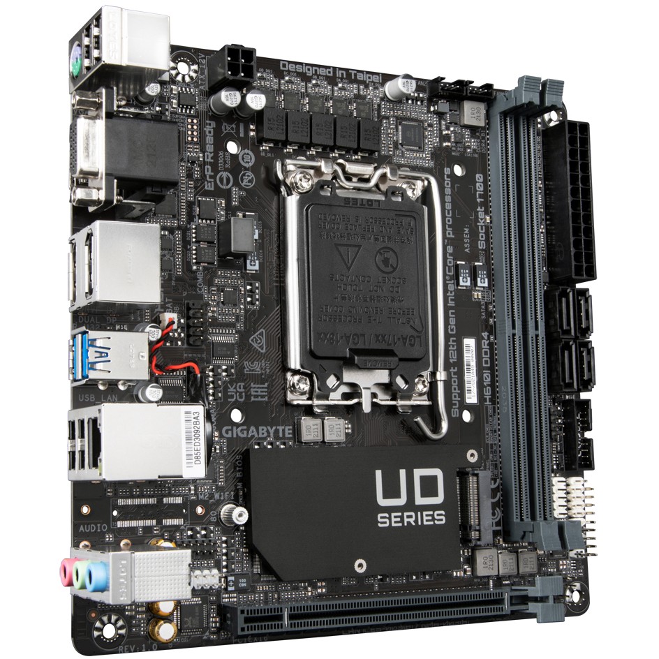 GIGABYTE H610I DDR4 Motherboard Intel H610 Express LGA 1700 mini ITX