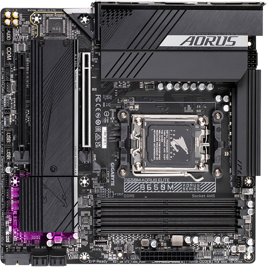 GIGABYTE B650M AORUS ELITE AM5 MB