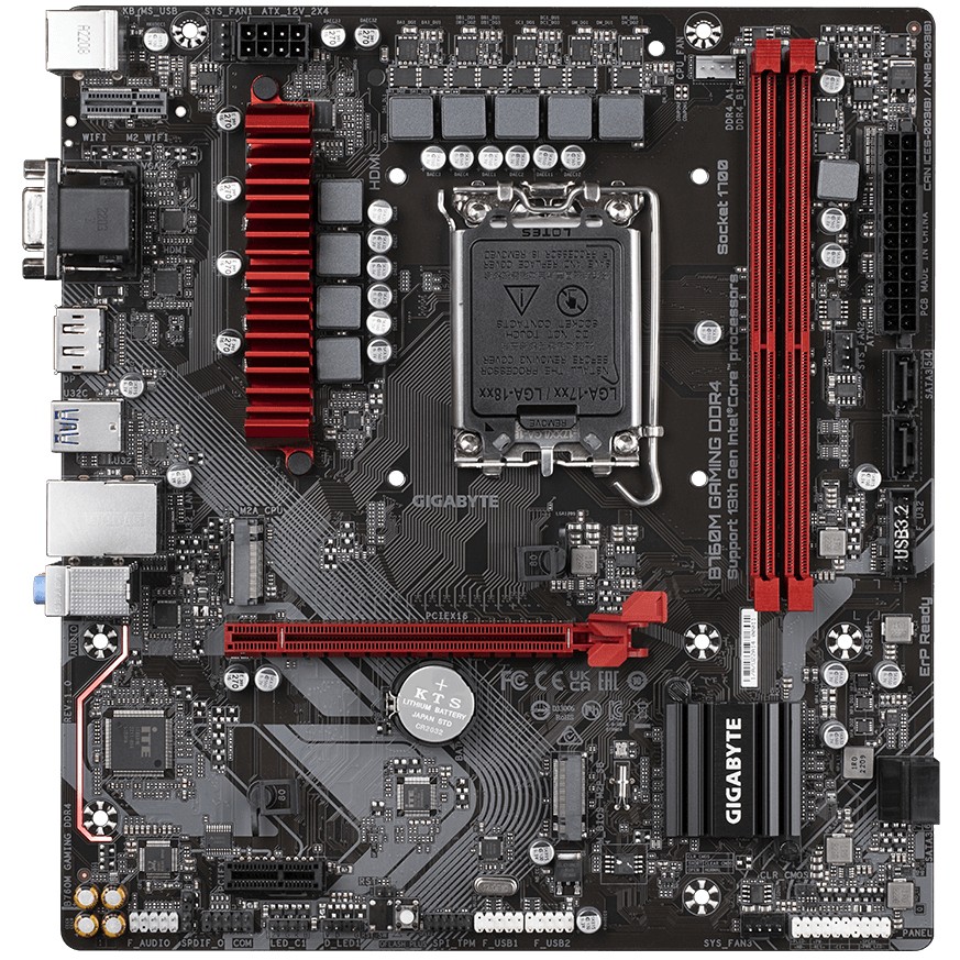 GIGABYTE B760M GAMING DDR4 motherboard
