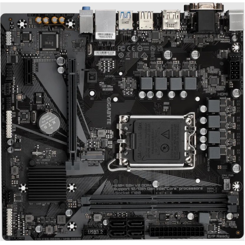 GIGABYTE H610M S2H V2 DDR4 motherboard