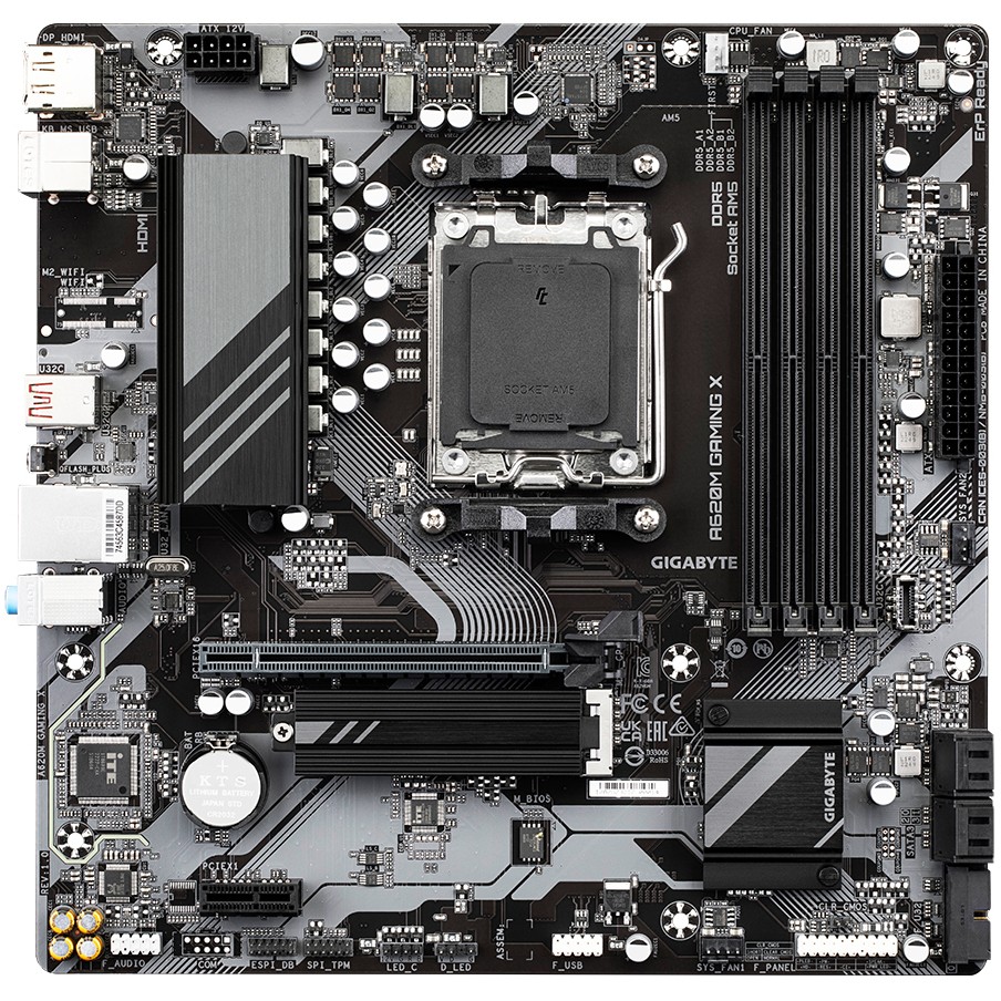 Gigabyte A620M Gaming X              (A620,AM5,mATX,DDR5)