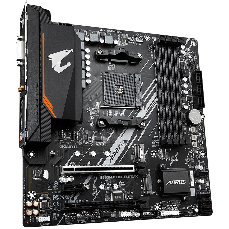 GIGABYTE B550M AORUS ELITE AX motherboard