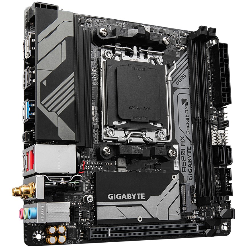 Gigabyte A620I AX                    (A620,AM5,mITX,DDR5)