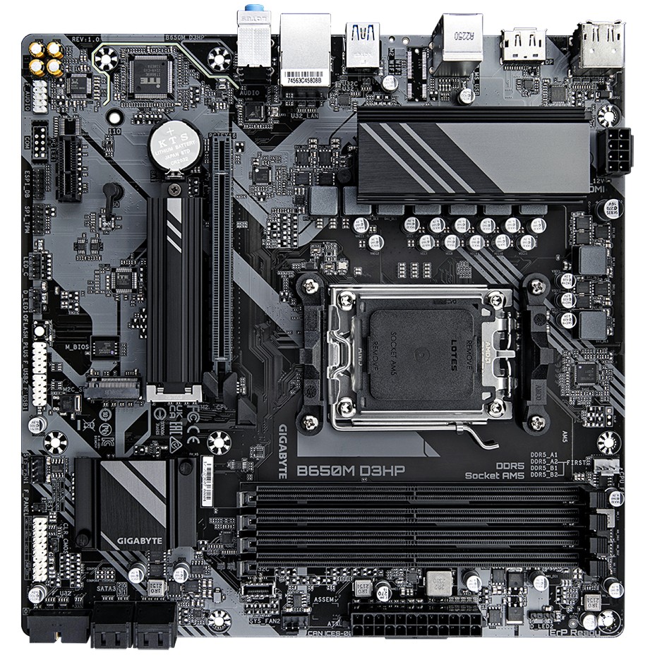 GIGABYTE B650M D3HP AM5 DDR5 mATX MB