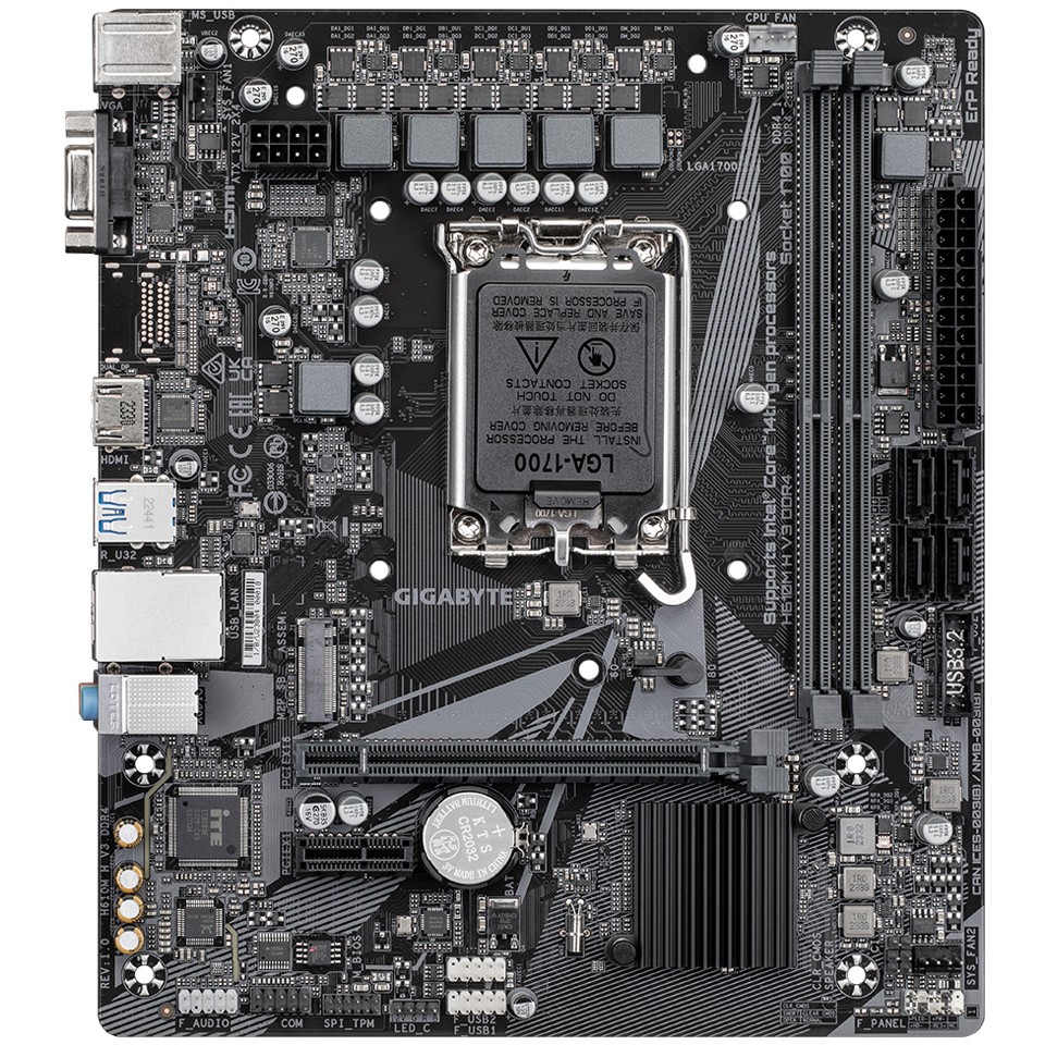 GIGABYTE H610M H V3 DDR4 motherboard