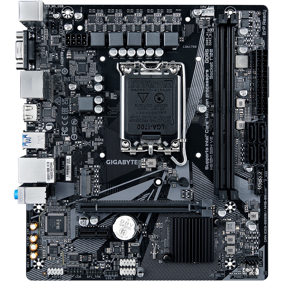 GIGABYTE H610M S2H V2 LGA1700