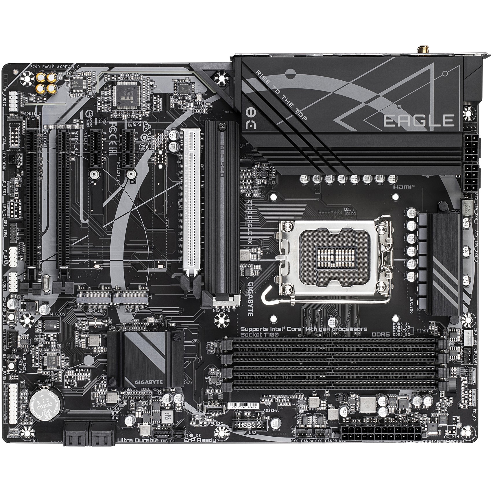 Gigabyte Z790 EAGLE AX               (Z790,S1700,ATX,DDR5)
