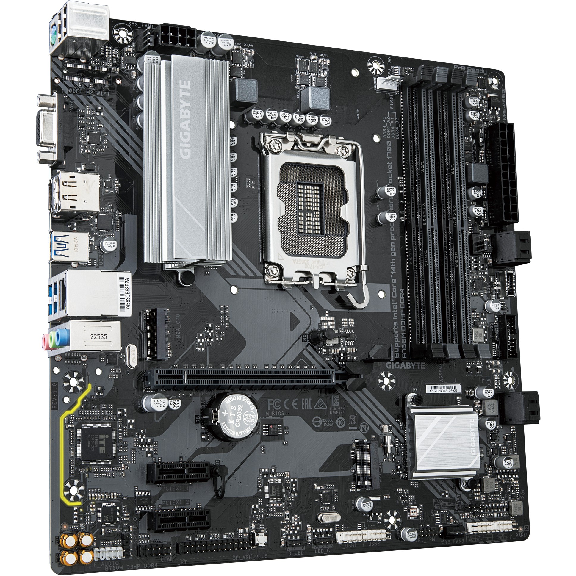 Gigabyte B760M D3HP DDR4             (B760,S1700,mATX,DDR4)