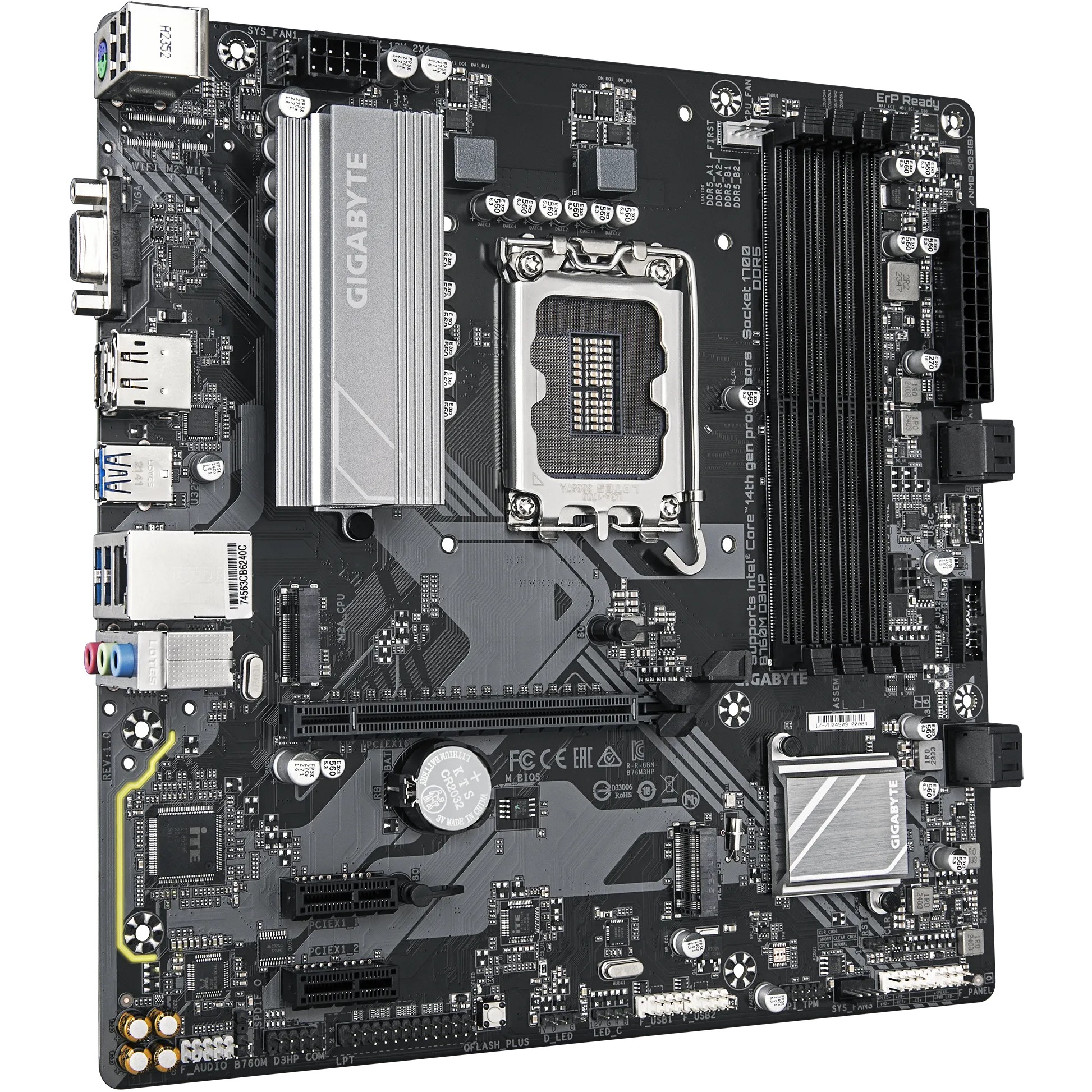 Gigabyte B760M D3HP                  (B760,S1700,mATX,DDR5)