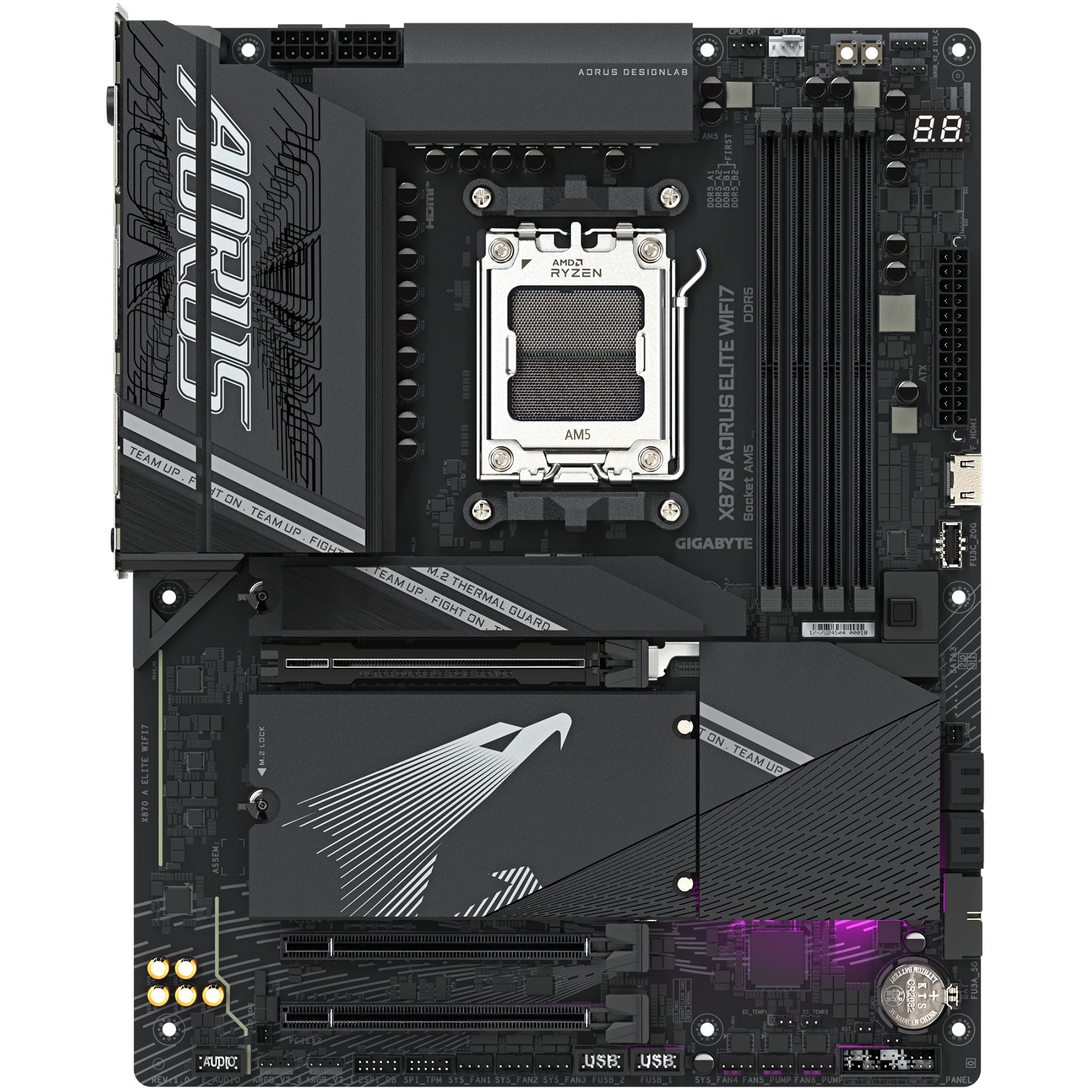 GIGABYTE X870 A ELITE WIFI7 AM5 ATX MB
