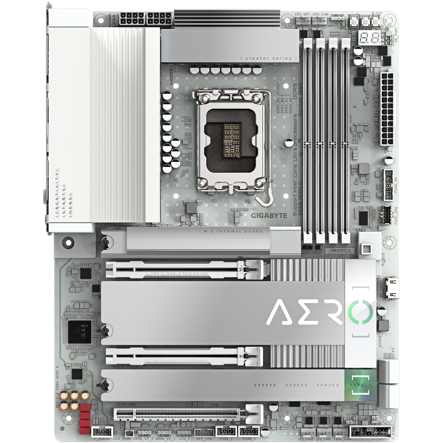 Gigabyte Z890 AERO G                 (Z890,S1851,ATX,DDR5)