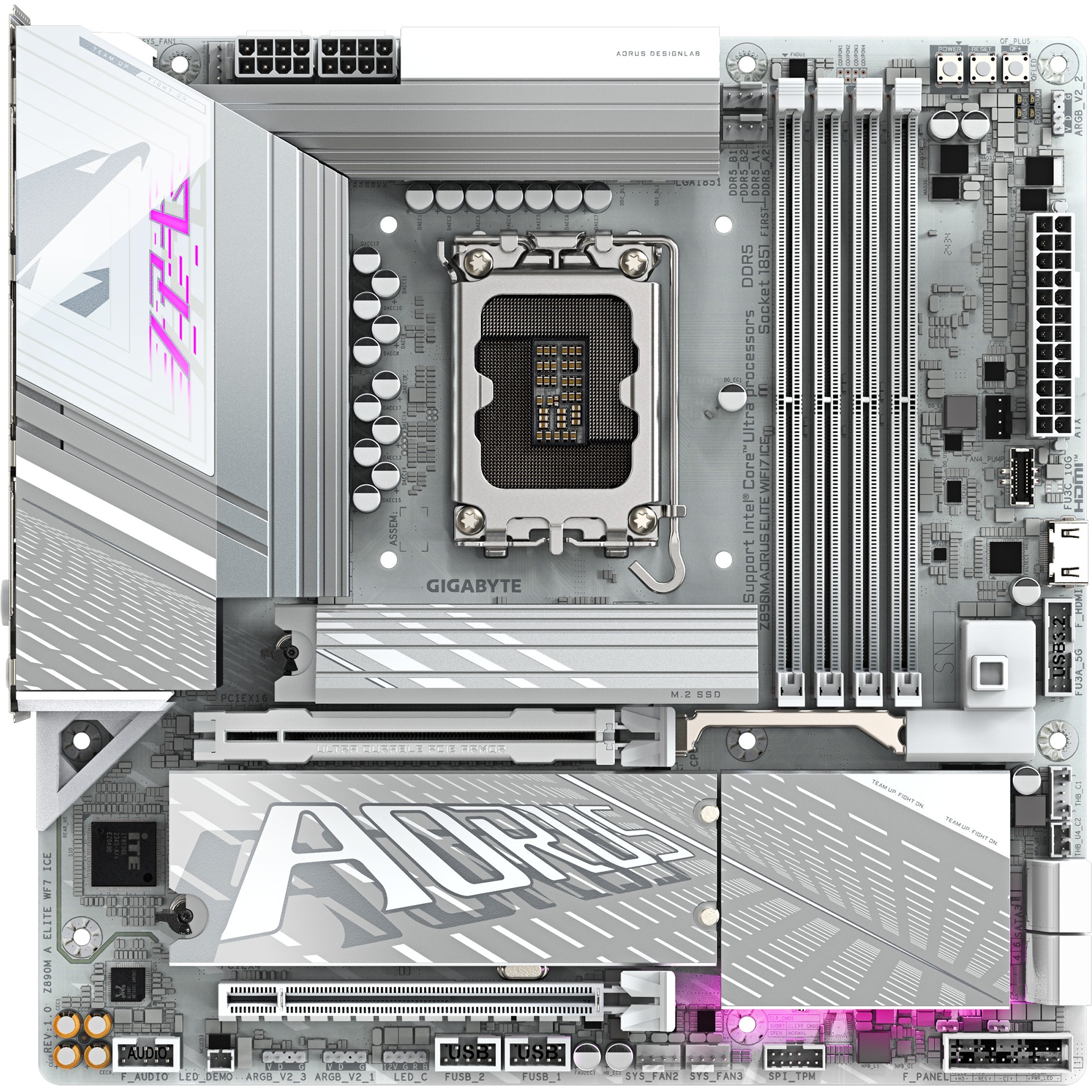 GIGABYTE Z890M A ELITE WF7 ICE