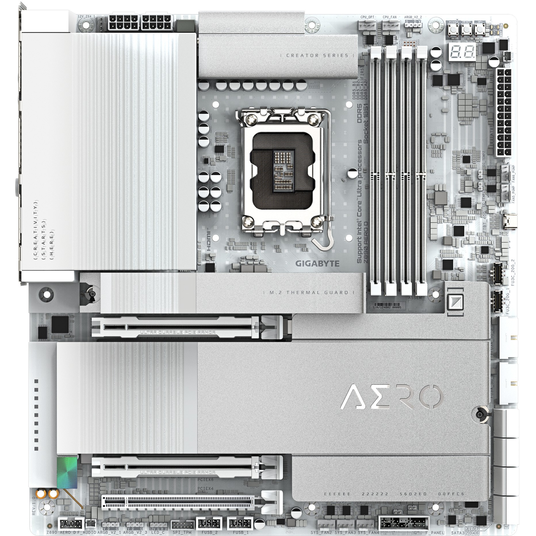 Gigabyte Z890 AERO D                 (Z890,S1851,ATX,DDR5)