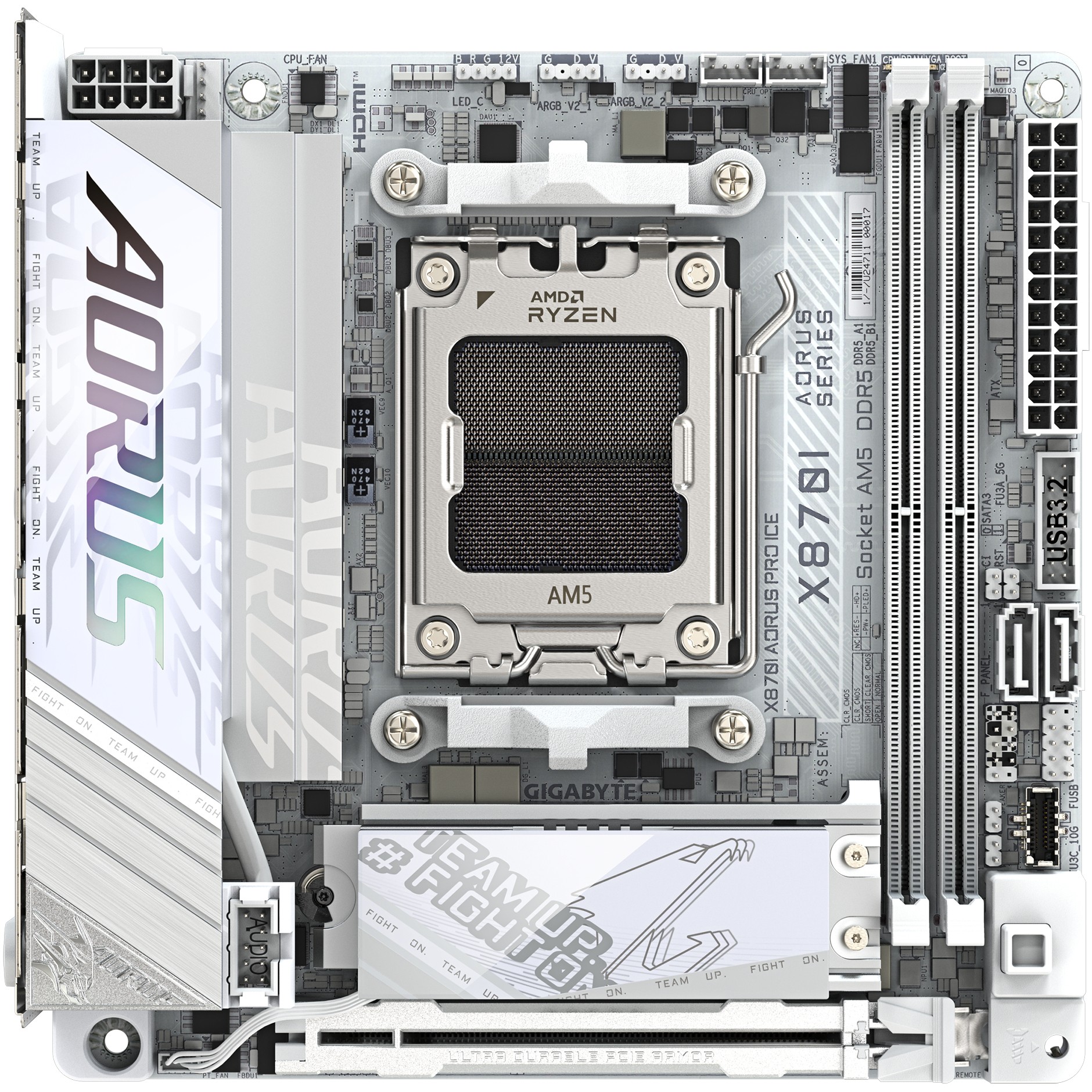GIGABYTE X870I AORUS PRO ICE AM5 ITX MB