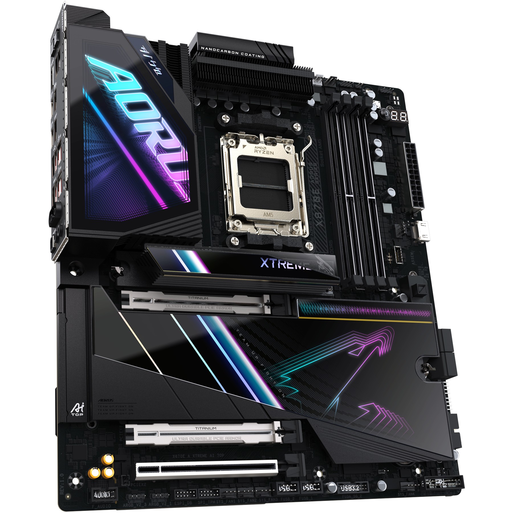 Gigabyte X870E A XTREME AI TOP        (X870,AM5,E-ATX,DDR5)