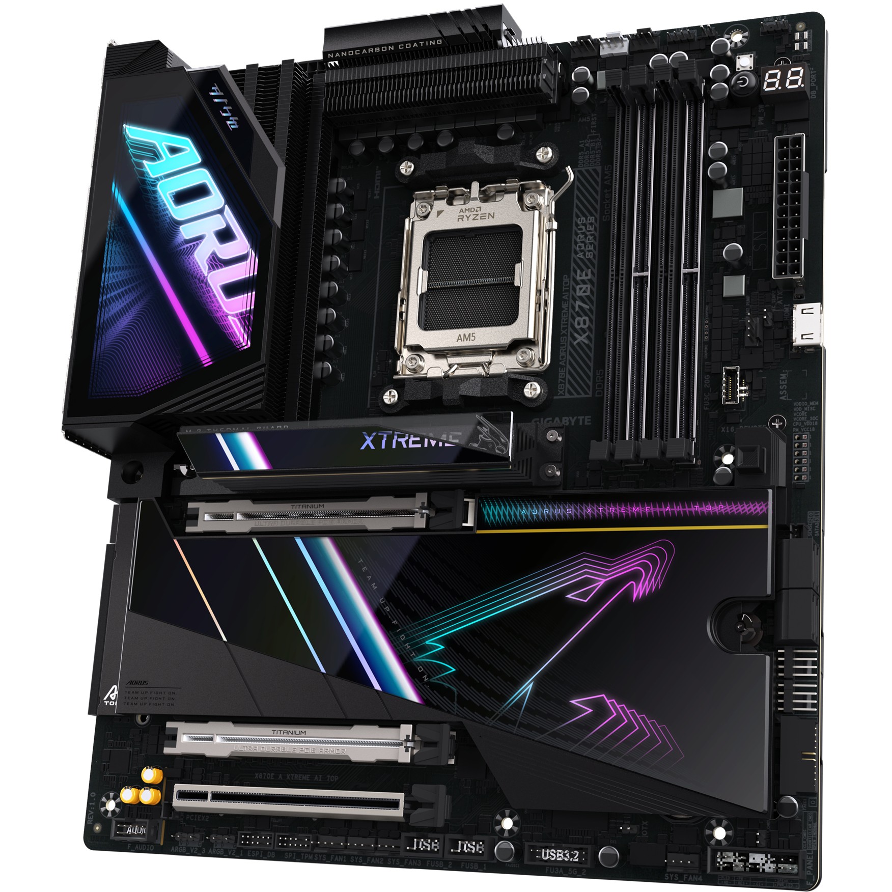 Gigabyte X870E A XTREME AI TOP        (X870,AM5,E-ATX,DDR5)