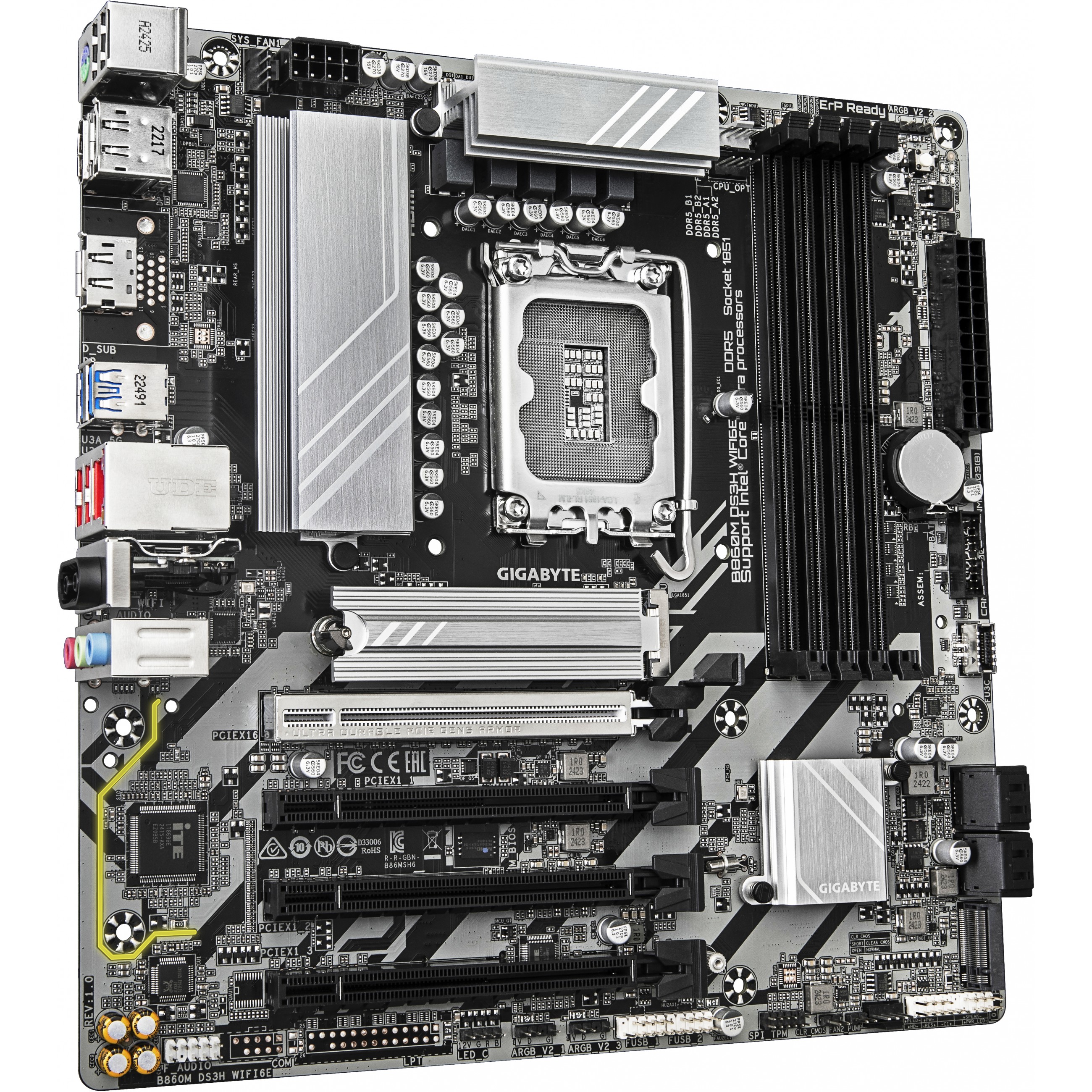 GIGABYTE B860M DS3H WIFI6E LGA1851 MB