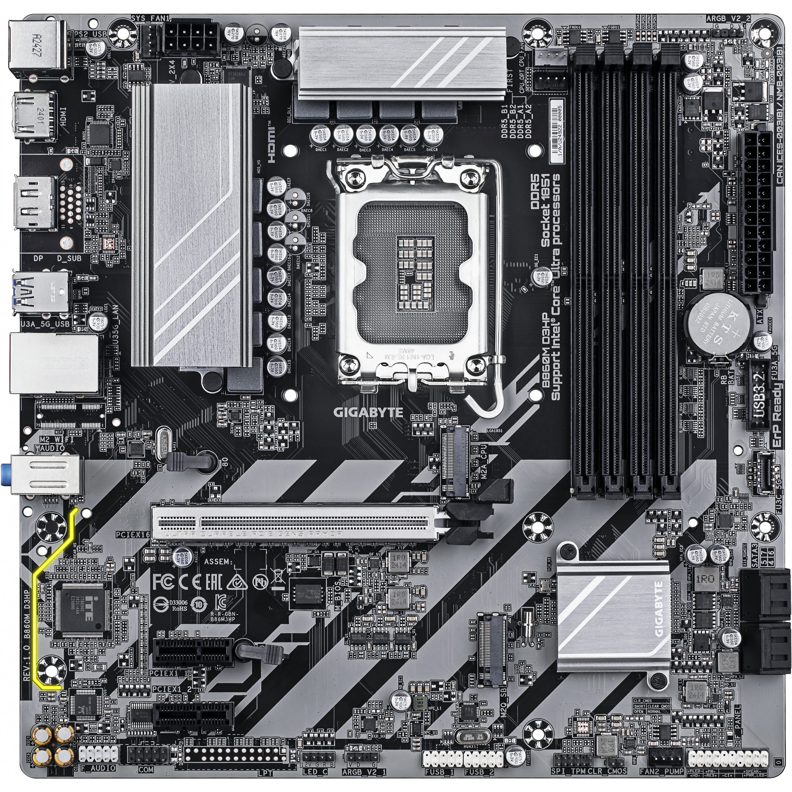 GIGABYTE B860M D3HP LGA1851 MB