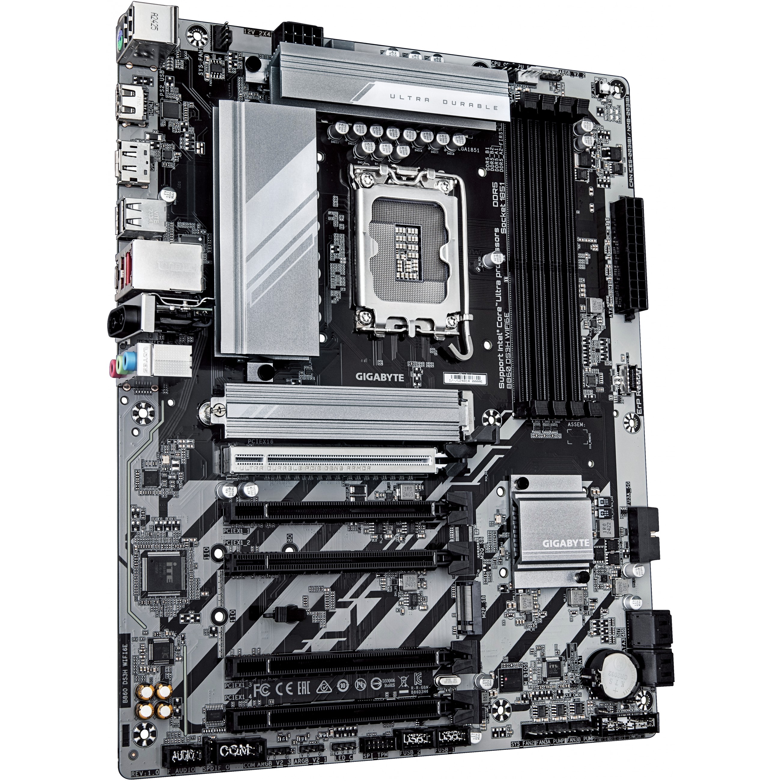 GIGABYTE B860 DS3H WIFI6E LGA1851 MB