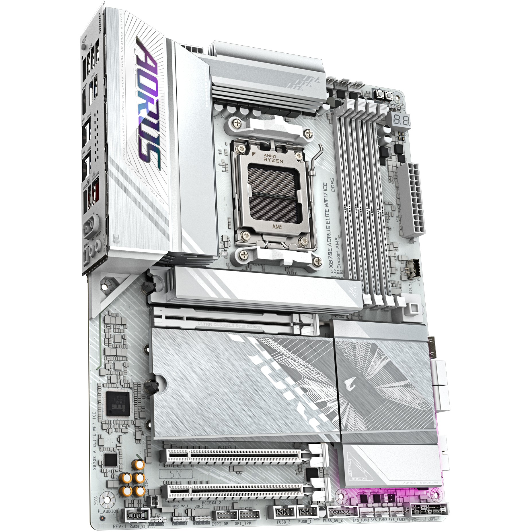 GIGABYTE X870E A ELITE WF7 ICE AM5 MB