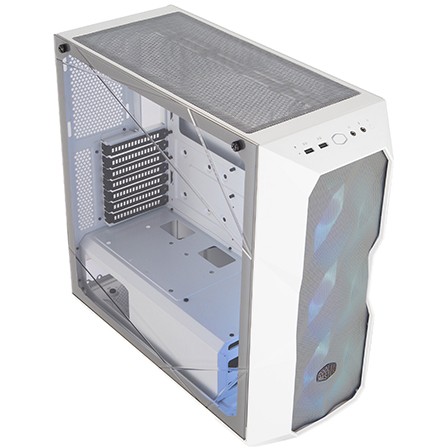CoolerMaster Geh MasterBox TD500 Mesh White/Controller
