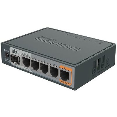 Mikrotik hEX S wired router