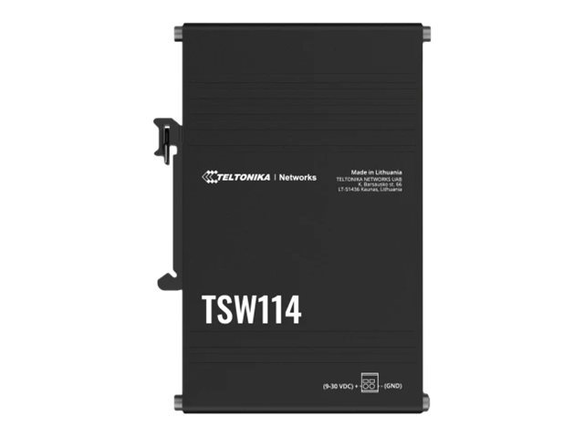 TELTONIKA TSW114 Gigabit DIN RAIL Switch